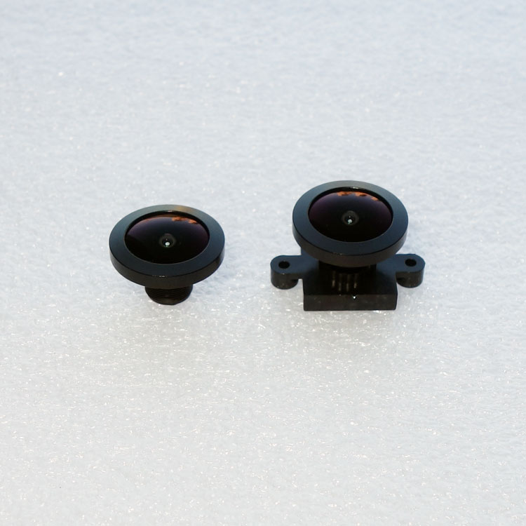 M7接口1.08mm鏡頭 全景魚(yú)眼鏡頭 大廣角206全視角圓洞效果監控鏡頭無(wú)死角360度