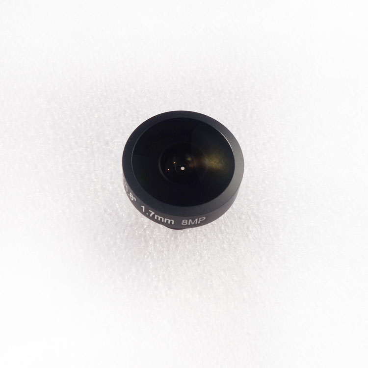 M12接口1.7mm大帽8MP高清魚(yú)眼鏡頭 高清4K級相機鏡頭 運動(dòng)相機高品質(zhì)鏡頭 800萬(wàn)像素高解析度高分辨率鏡頭