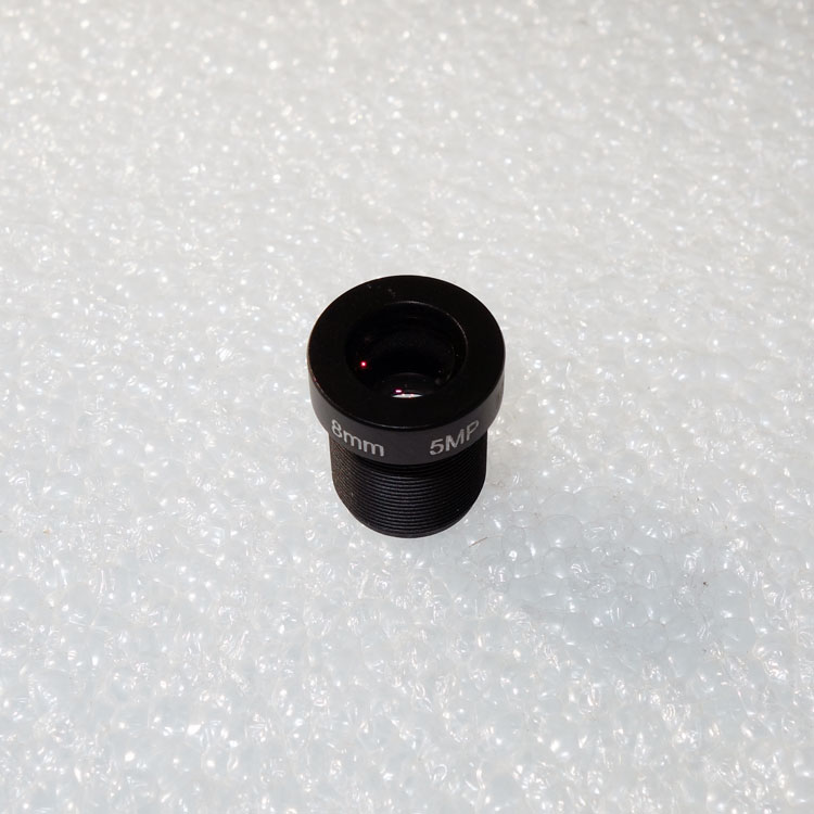 M12接口8mm焦距500萬(wàn)像素5MP鏡頭 1080P分辨率高清相機運動(dòng)相機行車(chē)記錄儀鏡頭