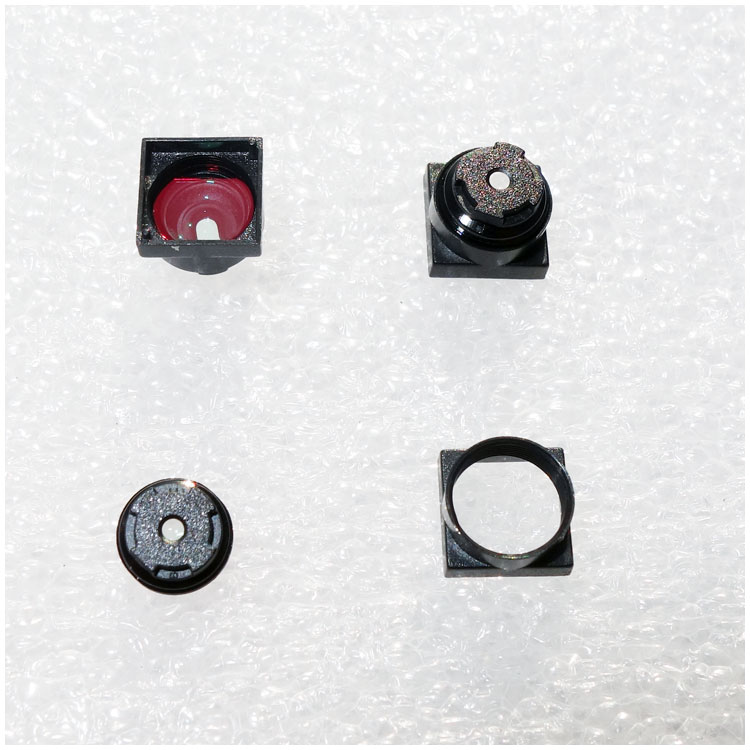 M5.5*0.25接口2.3mm高清廣角手機鏡頭1/5